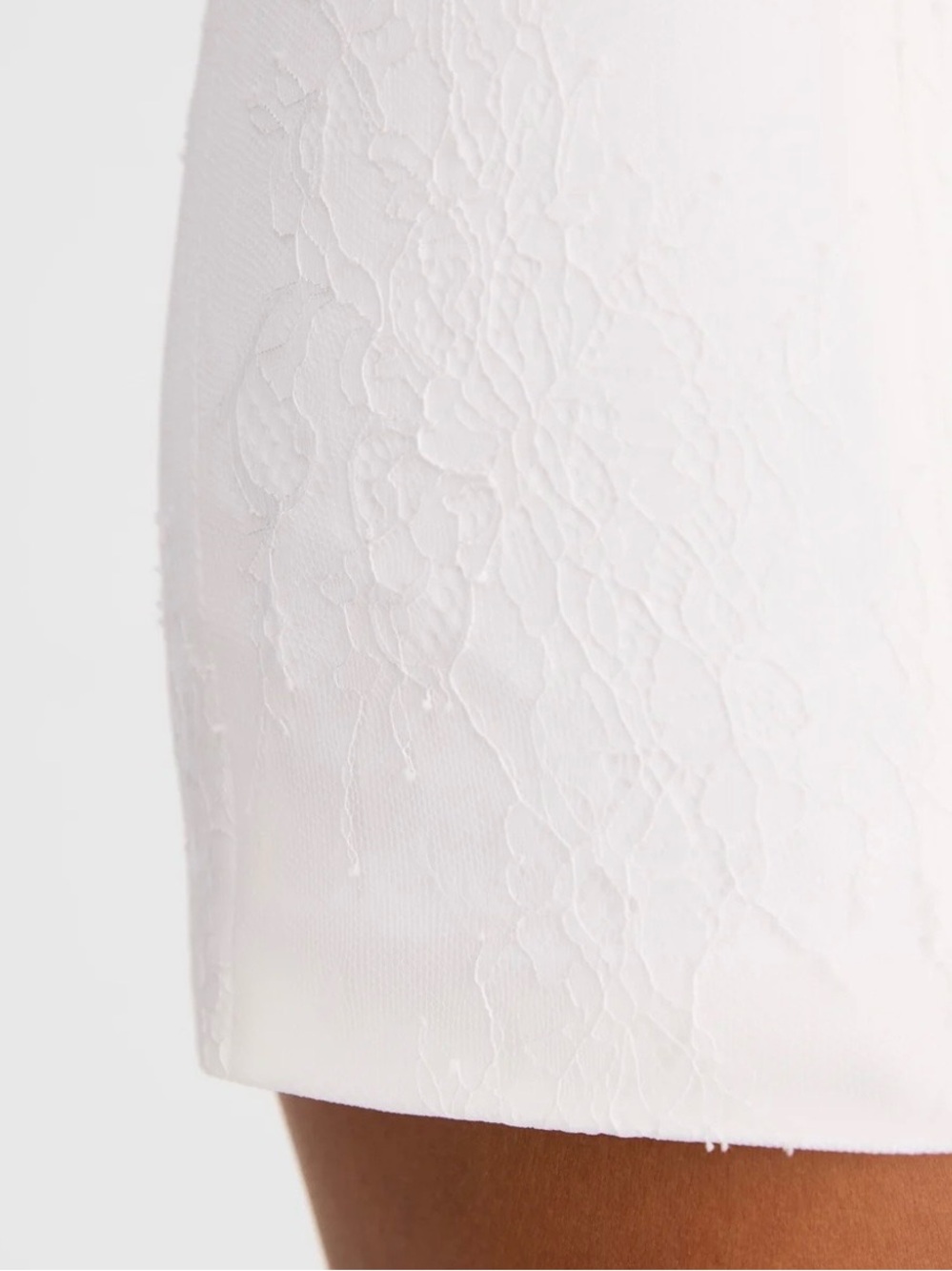 NWT Sasha Therese Fleur Mini Dress White - Picture 5 of 9